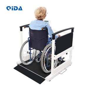 अस्पताल के वजन वाले व्हीलचेयर पैमाने पर फोल्डेबल सीट 1-300 किलोग्राम - Product Image 6