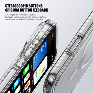 Funda de TPU delgada transparente a prueba de golpes para iPhone 17/17 Pro, funda suave antiamarilla de lujo con protección de pantalla de lente de cámara - Product Image 5