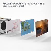 CHORDIO A3 Enceinte Portable pour un Confort en Voyage - Haut-parleur sans fil pour l'extérieur, Design Blanc Épuré