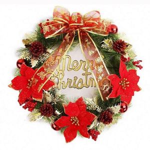 Guirlandes et couronnes de Noël en fleurs artificielles très vendues - Product Image 2