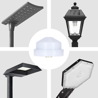 Capteur photoélectrique IP65 à verrouillage par torsion, interrupteur inductif 105-135V pour éclairage public LED avec contrôle jour/nuit