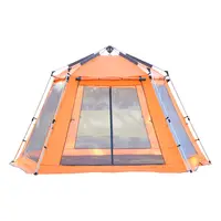 APZ010 Ademend Automatische Grote Luxe Familie Tent 8-12 Personen Tent Camping Tent Voor Outdoor