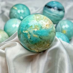 Esfera de Cristal Ecológica al por Mayor, Azul Cielo Natural para Decoración y Sanación por CrystalHola - Product Image 2