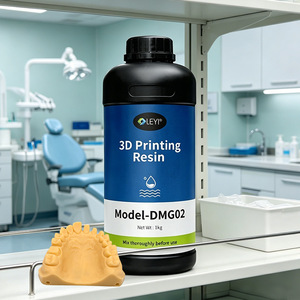 เรซิ่นสำหรับงานทันตกรรม LEYI 3D Dental Model สำหรับเครื่องพิมพ์เรซิ่น DLDP สำหรับการสร้างแบบจำลองและการบรรจุภัณฑ์ คุณภาพดี - Product Image 1