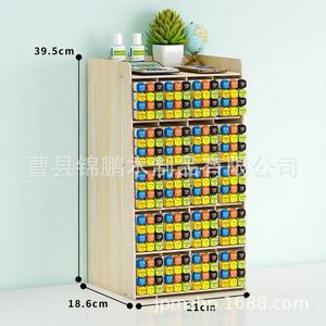Wooden Marker Storage Box 18L Angled <b>Pen</b> Holder For Kindergarten And Primary School Students - Product Image 5