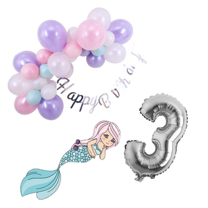 <span class=keywords><strong>Decorazioni</strong></span> per il Primo <span class=keywords><strong>Compleanno</strong></span> del Bambino, Set di Palloncini e Striscione Blu 'Buon <span class=keywords><strong>Compleanno</strong></span>', Accessori per Festa di Primo <span class=keywords><strong>Compleanno</strong></span> - Product Image 3
