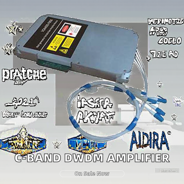 C-Band DWDM VGA Module Without MSA Next-Generation Variable Gain EDFA Module VGA4500-FM06