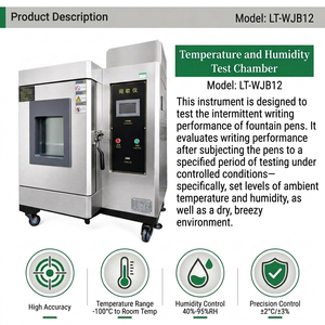 Dispositivo di Test per Strumenti di Scrittura LT-WJB12 |   Camera di Simulazione Ambientale per Test di Scorrimento della <span class=keywords><strong>Penna</strong></span> <span class=keywords><strong>Stilografica</strong></span> - Product Image 2