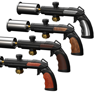 Torche au propane d'extérieur, lance-flammes classique rechargeable, <span class=keywords><strong>chalumeau</strong></span> de grillade en acier inoxydable et alliage de zinc - Product Image 5