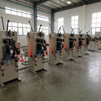 Machine de découpe et de fusion de câbles métalliques à tête conique de petit diamètre pour l'industrie des élingues de levage