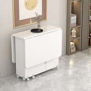 Mở rộng gấp bàn chân đảo nhà bếp và thanh tường gấp Space Saver <span class=keywords><strong>10</strong></span> chỗ ngồi vòng phòng ăn bàn - Product Image 1