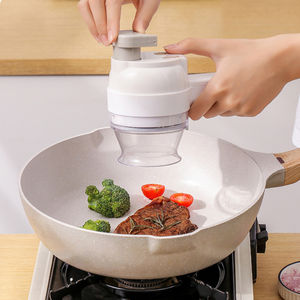 <span class=keywords><strong>MINI</strong></span> Molinillo Eléctrico de cocina, rebanador de ajo con cambio automático de hoja, cortador de ajo eléctrico multifunción, rallador - Product Image 4