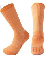 Chaussettes de ski de compression pour hommes, sport d'hiver, chaussettes hautes, calcetines deportivos, avec logo technique tricoté sur le revers et le corps