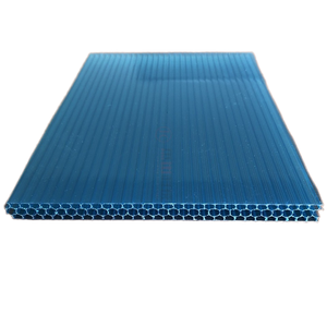 Modern Design 6mm-20mm Thick <strong>Transparent</strong> Corrugated Wave <strong>Plastic</strong> <strong>Roofing</strong> Polycarbonate Honeycomb Sheet - Product Image 1