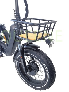 QUEENE/<span class=keywords><strong>Tricycle</strong></span> <span class=keywords><strong>Électrique</strong></span> Pliant de 20 Pouces à Pneus Larges, <span class=keywords><strong>Tricycle</strong></span> <span class=keywords><strong>Électrique</strong></span> à Trois Roues pour Adultes, Vélo Cargo <span class=keywords><strong>Électrique</strong></span> - Product Image 4