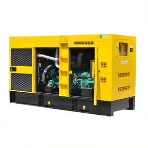 沃尔沃TAD551GE发动机60hz新设计Denyo EPA 100KVA 80KW柴油发电机，带ATS，供工厂使用
