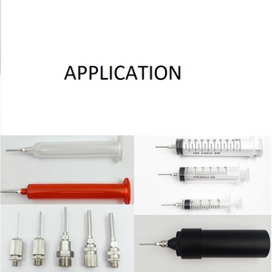 Agujas Metálicas de 38 mm (1.5 Pulgadas), Puntas Dispensadoras para Cartuchos de Jeringa Adhesiva, Boquillas de Precisión, Rosca Luer Lock de Acero Inoxidable 8-32G ISO/GS - Product Image 6