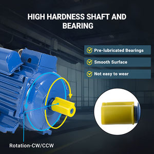 محرك كهربائي غير متزامن أحادي الطور بقوة 3 حصان وجهد 220 فولت تيار متردد من نوع JULANTE <span class=keywords><strong>YL</strong></span>-100L1-4 للمراوح - Product Image 3