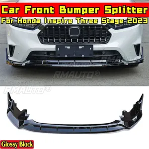 Inspire Front Bumper Diffuser Matte Black Sport Style Front Bumper <b>Lip</b> <b>Splitter</b> Body Kit for Honda Inspire 2023 Car Accessories - Product Image 2