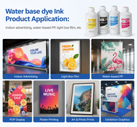 Encre à base d'eau de qualité supérieure pour imprimantes Witcolor Grando ALLWIN Phantom AUDLEY Gongzheng, film pour boîte à lumière intérieure, publicité sur film PP