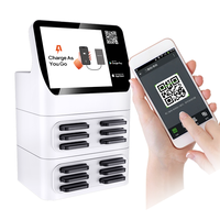 Machine de location de batteries externes portables OEM ODM avec fonction de scan de code QR pour restaurants – Batteries externes partagées à louer