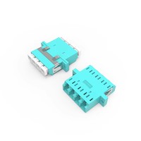 Adaptateur fibre optique LC/APC à faible perte d'insertion avec coupleur quadruple séparateur PLC FTTH FC et SC en option