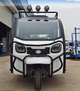 Venta directa de fábrica Nuevo diseño Camioneta eléctrica para adultos Tipo de tres ruedas Triciclos cerrados de transporte certificado EEC para pasajeros - Product Image 1