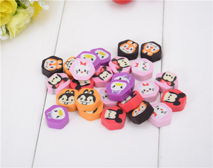 Gommes à effacer promotionnelles multicolores en forme d'animaux pour enfants, en caoutchouc et TPR, cadeaux scolaires - Product Image 3