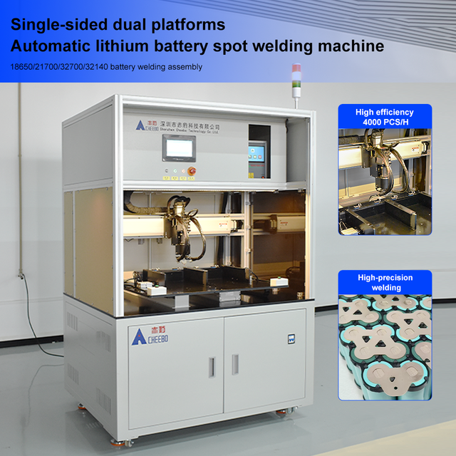 Automatic Battery Spot Welding Machine 18650 21700 Lithium Battery Pack Welding