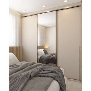 Thiết kế phù hợp đi bộ trong tủ quần áo cửa trượt trong tủ quần áo cao cấp bespoke Tủ tối đa hóa không gian tủ phòng tùy chỉnh được xây dựng - Product Image 2