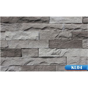 Elcorona KL02 muro esterno bianco esterno impiallacciatura di pietra castello roccia finta pietra rivestimenti in vendita - Product Image 3
