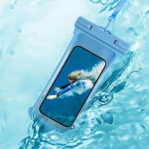 เคสโทรศัพท์กันน้ำพร้อมหน้าจอสัมผัส มาตรฐาน IPX8 สำหรับว่ายน้ำ ดำน้ำ ล่องแก่ง ป้องกันฝน - Product Image 2