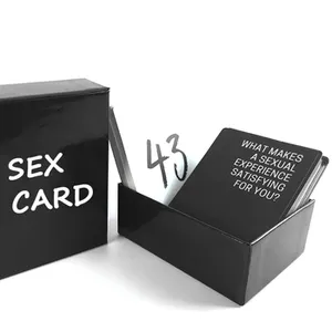 Yetişkinler için özel çıplak seks gece çift oyun Poker kartları oyunları