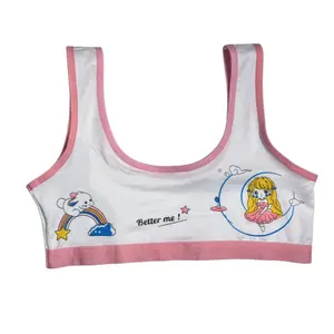 Kids Girl Bra，Baby Bra Cotton Kids Bra Underwear Clothes Children Vest  Fashion Baby Bra for 8-16 Years Old Teens Girl