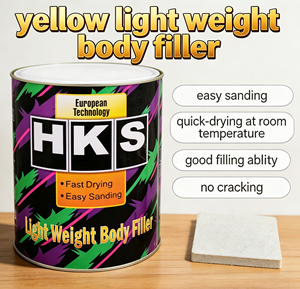 Buena compatibilidad con todos los tipos de acabados, sin daño al sustrato, peso ligero para carrocería HKS - Product Image 1