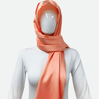 Nouveau Voile Hijab Tendance en Satin Texturé Effet Bulle, Voile Islamique Doux en Soie Mate Antidérapant, Vente en Gros