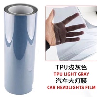 Film de protection de peinture PPF TPU pour phares et feux arrière de voiture, film de lamination anti-rayures, film teinté fumé, film de protection, autocollants, revêtement