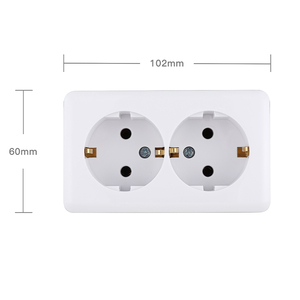 Prise et prises murales 16A 250V prise UE prise électrique moniteur d'alimentation fonction de compte à rebours prise en charge Google <span class=keywords><strong>Home</strong></span>,Alice ,Aleax - Product Image 1