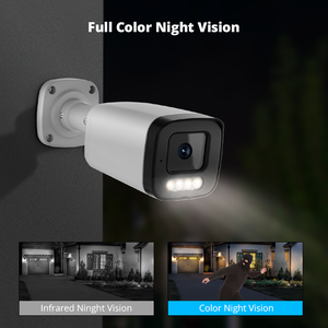 Système de <span class=keywords><strong>caméra</strong></span> de sécurité, <span class=keywords><strong>caméra</strong></span> POE 5MP, NVR 8CH 4K, audio bidirectionnel, détection de personnes et de véhicules, P2P CMS, <span class=keywords><strong>enregistrement</strong></span> 24h/24 et 7j/7 - Product Image 2