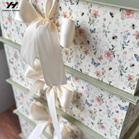Boîtes cadeaux personnalisables avec illustrations créatives Boîtes de rangement pour papier et carton spéciaux et bijoux et maquillage OEM ODM