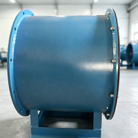 Ventilateur extracteur axial anti-explosion résistant aux hautes températures, avec pales en acier inoxydable, moteur électrique en cuivre OEM pour usage agricole