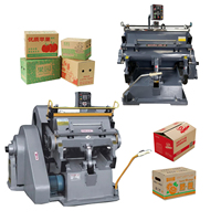 Máquina Manual de Plegado y Troquelado de Alto Rendimiento para la Fabricación de Cajas de Cartón