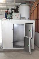 Machine à glace en flocons de 3000 kg à alimentation directe d'usine avec compresseur et pompe à eau pour la pêche commerciale haute précision