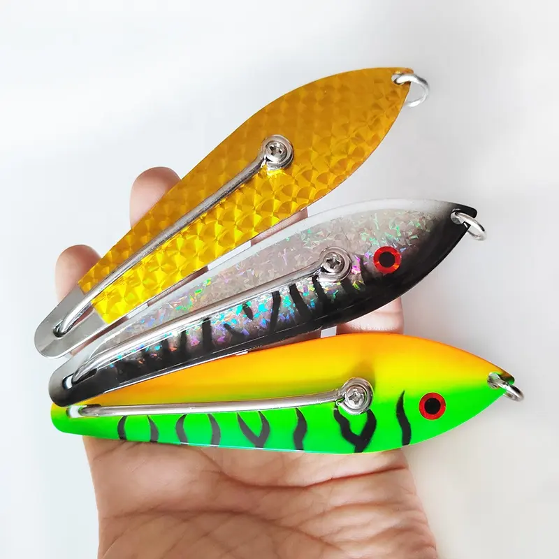 Mr. Lure isca de pesca marítima de 3 "", 4 "", 5 "", 6 "", ganchos de aço inoxidável, isca drone, isca para pesca, isca para corrico