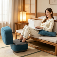 Masseur de pieds électrique Shiatsu Boncare Roller en ABS avec batterie, certifié CE, avec fonction chauffante, OEM