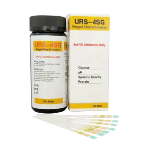 Philippines supplier 4 parameters URS-4SG urine test strips