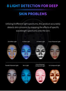 Analizador de Diagnóstico Facial 3D con IA, Tendencia 2026, Entrenamiento en Línea, Escáner Facial, Máquina de Análisis de Piel Mágica - Product Image 6