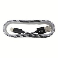 Câble USB tressé en nylon pour iPhone, câble de charge et de synchronisation de données, câble mobile USB