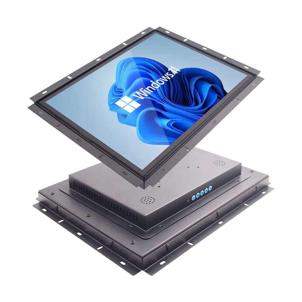 15 17 18.5 21.5 23.6 24 27 32 43 Inch Capacitive Touch Screen Lcd Monitor All In One Wall Mount Industrial Monitor