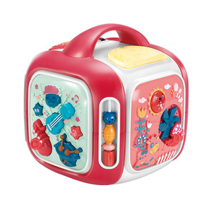 Hot-selling Multifunctional Decahedron Music & Light <b>Puzzle</b> <b>Game</b> Activity Cube Toy Educational Music Busy Cube Toy - Product Image 1